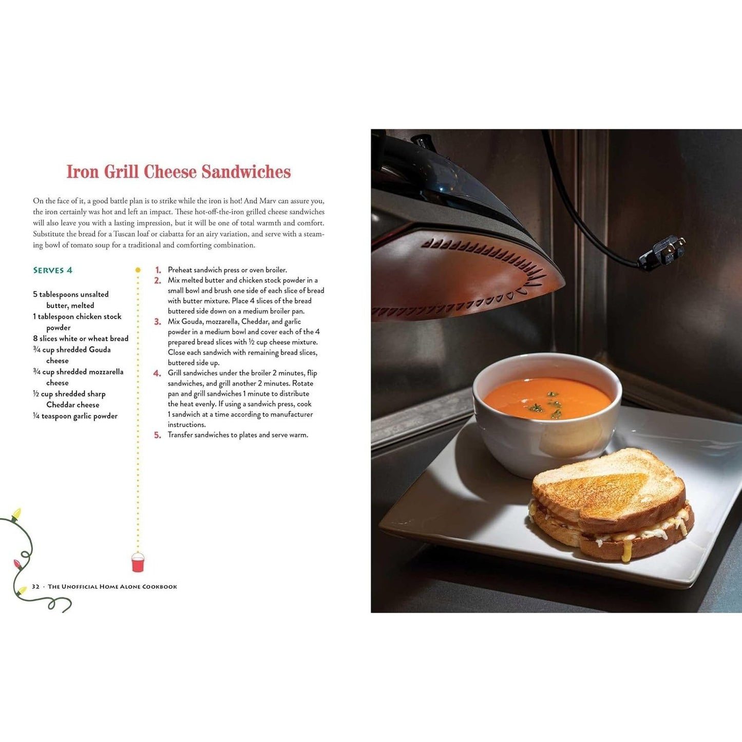 The Unofficial Home Alone Cookbook: From a Lovely Cheese Pizza to a Highly Nutritious Mac and Cheese Dinner, Tasty Meals Inspired by a Holiday Classic