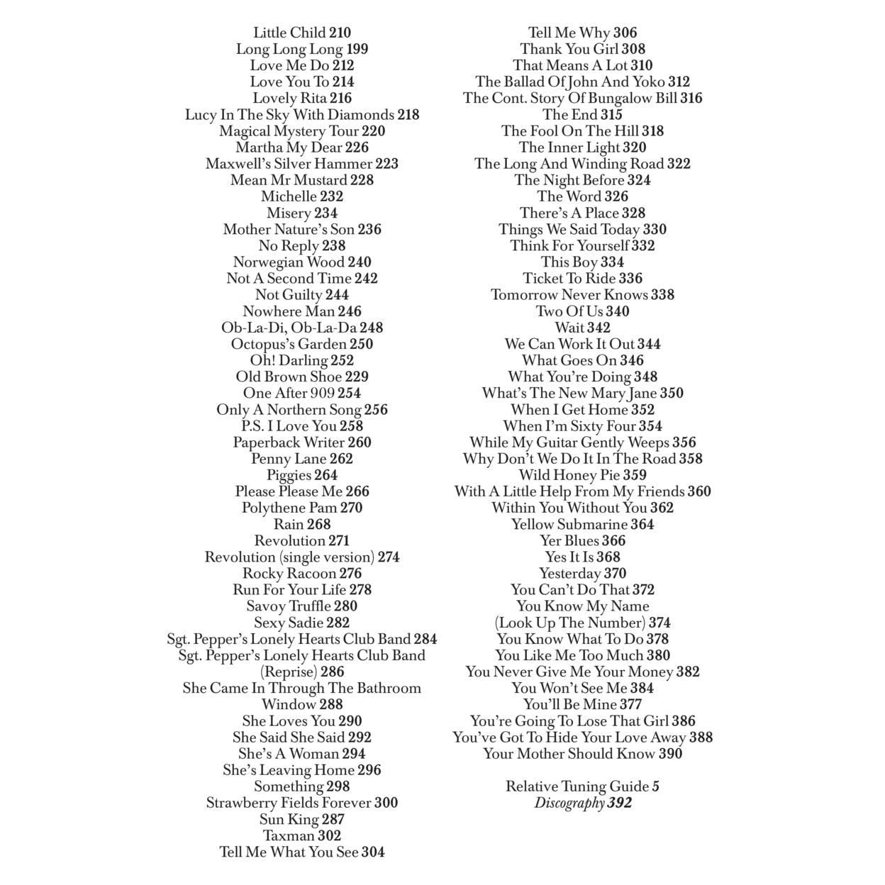 The Beatles Complete Chord Songbook 194 Songs with Lyrics and Chords Guitar Songbook for All Levels Play Every Beatles Song with Authentic Chord Symbols, (Artist)