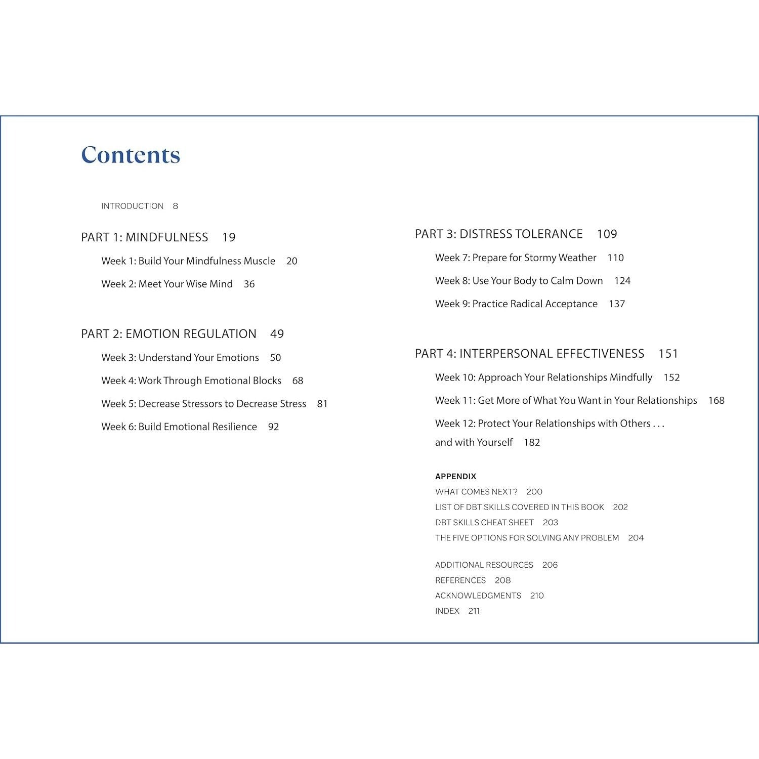 Self-Directed Dbt Skills: A 3-Month Dbt Workbook to Regulate Intense Emotions and Create Lasting Change with Dialectical Behavior Therapy (Spiral Bound)