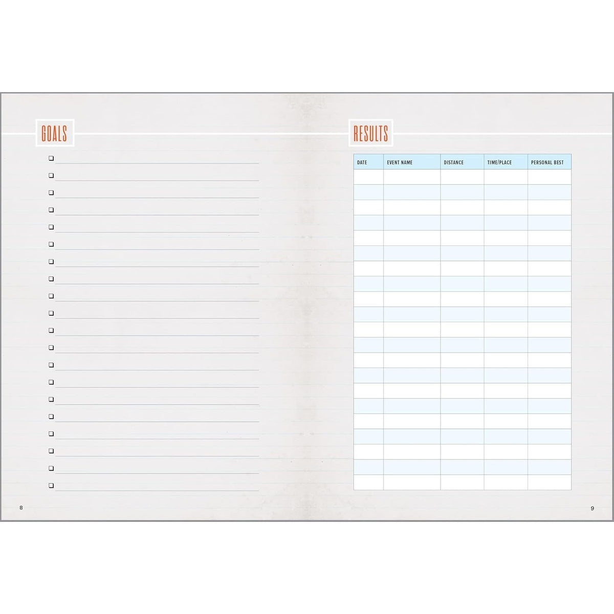 The 365-Day Running Journal: Log Workouts, Improve Your Runs, Stay Motivated