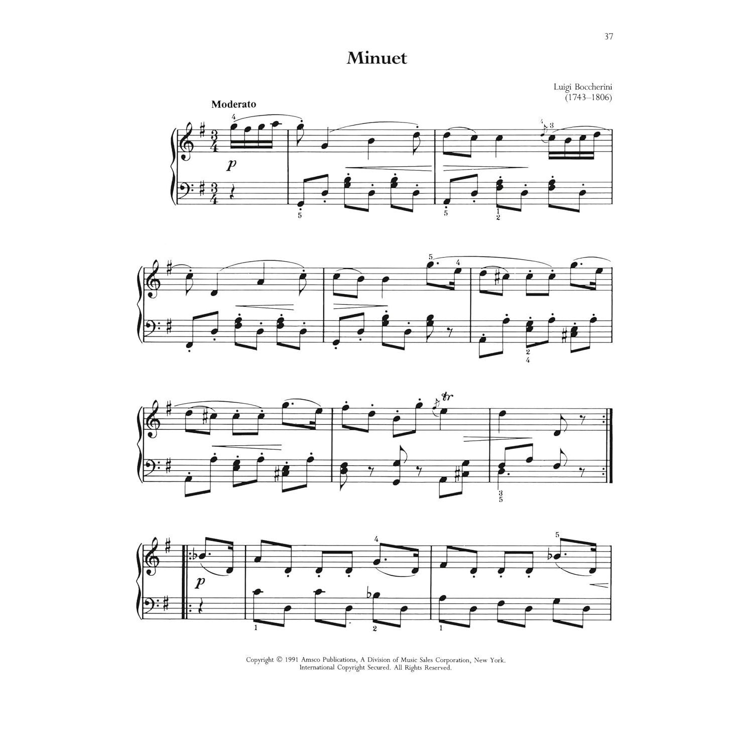 The Library of Easy Piano Classics - Beginner Piano Book for Adults and Kids - Classical Piano Sheet Music for Beginners - Simple Piano Lessons