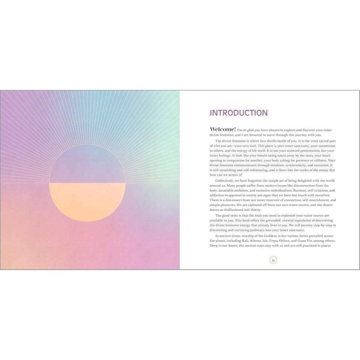 The Divine Feminine Journal: Inspiring Prompts and Practices to Reconnect to the Wisdom, Power, and Energy Within