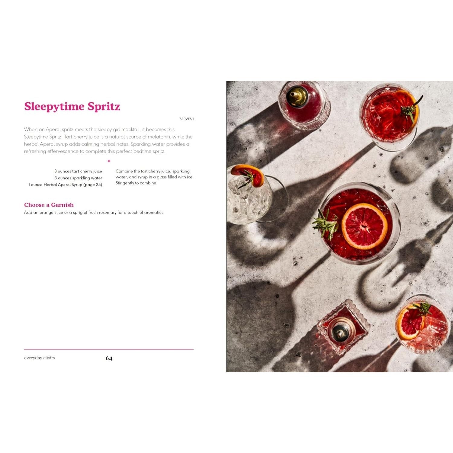 Everyday Elixirs: Mocktails, Matchas, and Seasonal Drinks to Inspire Wellness