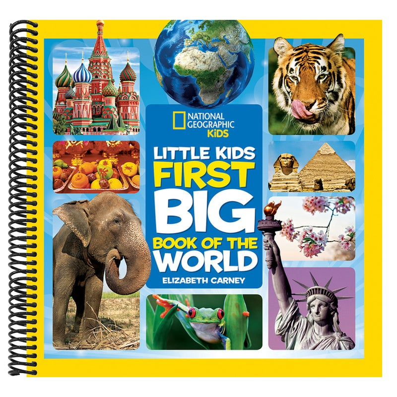 National Geographic Little Kids First Big Book of the World (National Geographic Little Kids First Big Books) (Spiral Bound)