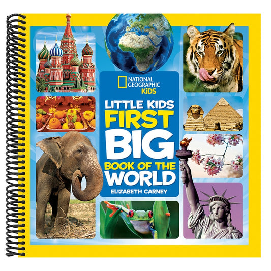 National Geographic Little Kids First Big Book of the World (National Geographic Little Kids First Big Books) (Spiral Bound)