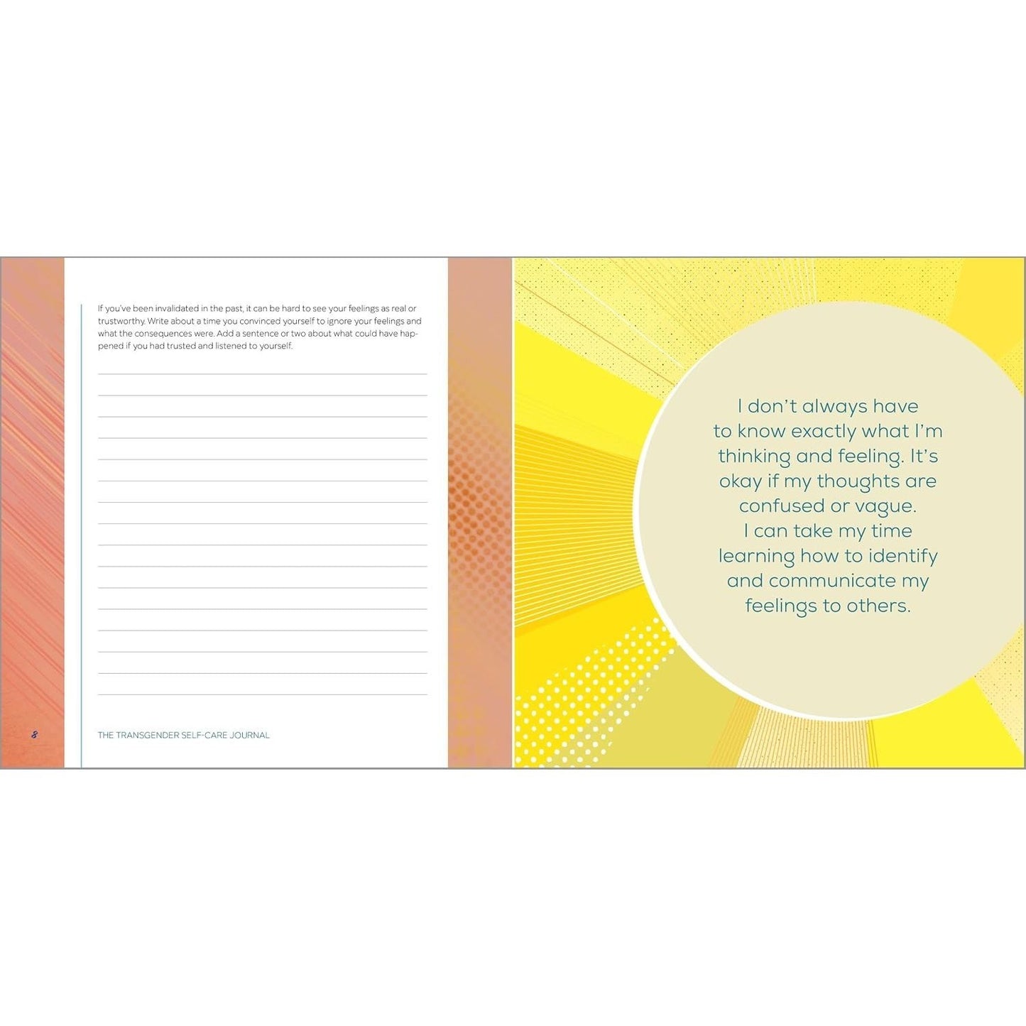 The Transgender Self-Care Journal: Prompts and Practices to Care for Your Beautiful Self