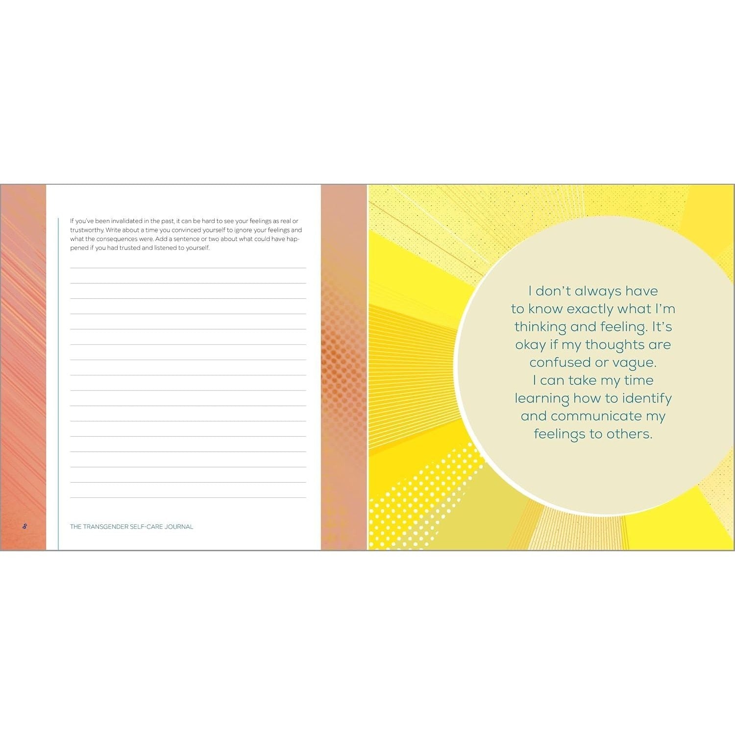 The Transgender Self-Care Journal: Prompts and Practices to Care for Your Beautiful Self