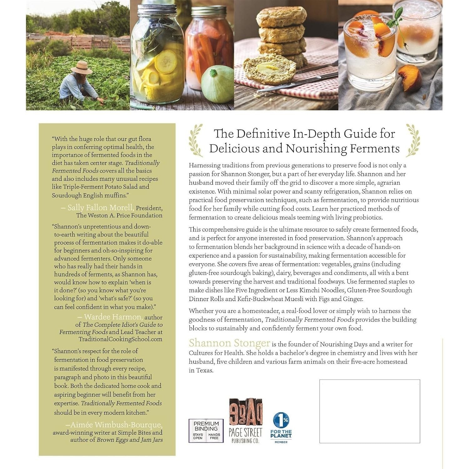 Traditionally Fermented Foods: Innovative Recipes and Old-Fashioned Techniques for Sustainable Eating