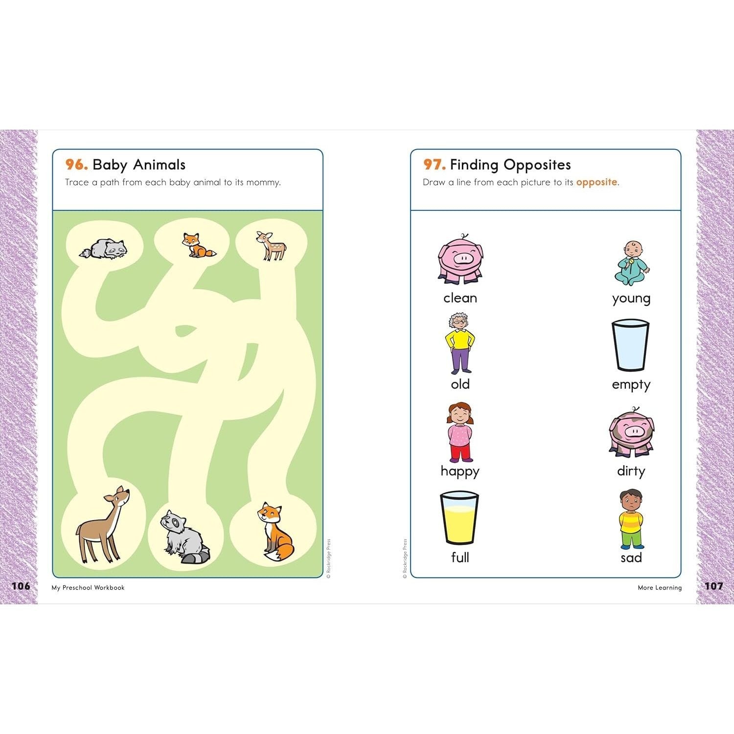 My Preschool Workbook: 101 Games & Activities That Prepare Your Child for School (My Workbook) (Spiral Bound)