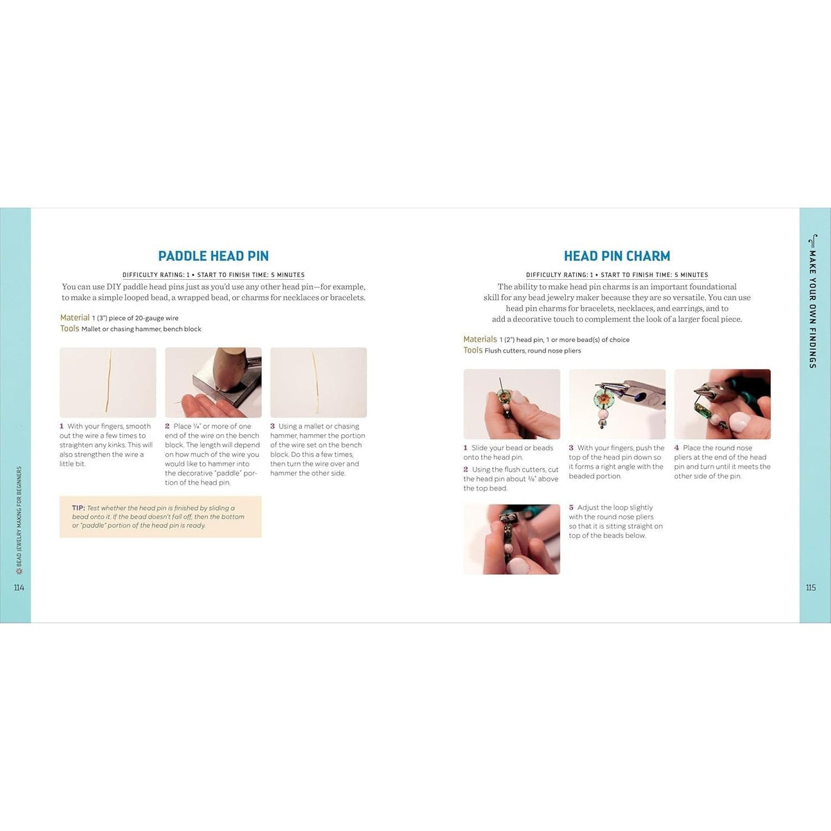 Bead Jewelry Making for Beginners: Step-By-Step Instructions for Beautiful Designs