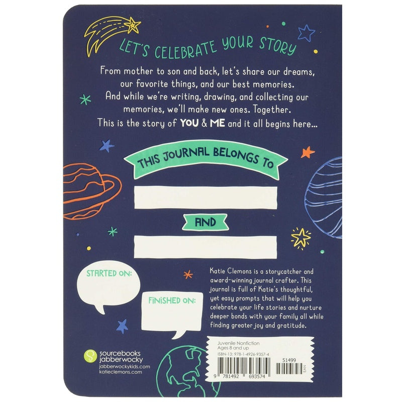 Between Mom and Me: A Mother and Son Keepsake Journal (Spiral Bound)