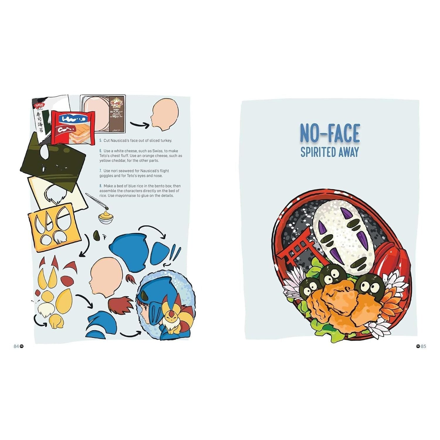 Studio Ghibli Bento Cookbook: Unofficial Recipes Inspired by Spirited Away, Ponyo, and More!