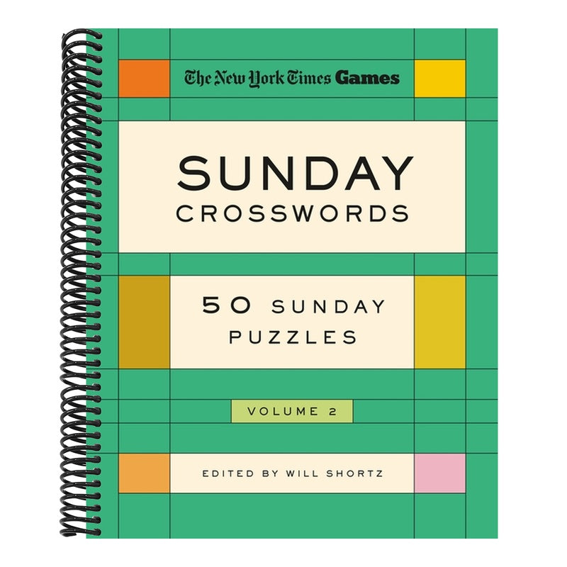 New York Times Games Sunday Crosswords Volume 2: 50 Sunday Puzzles