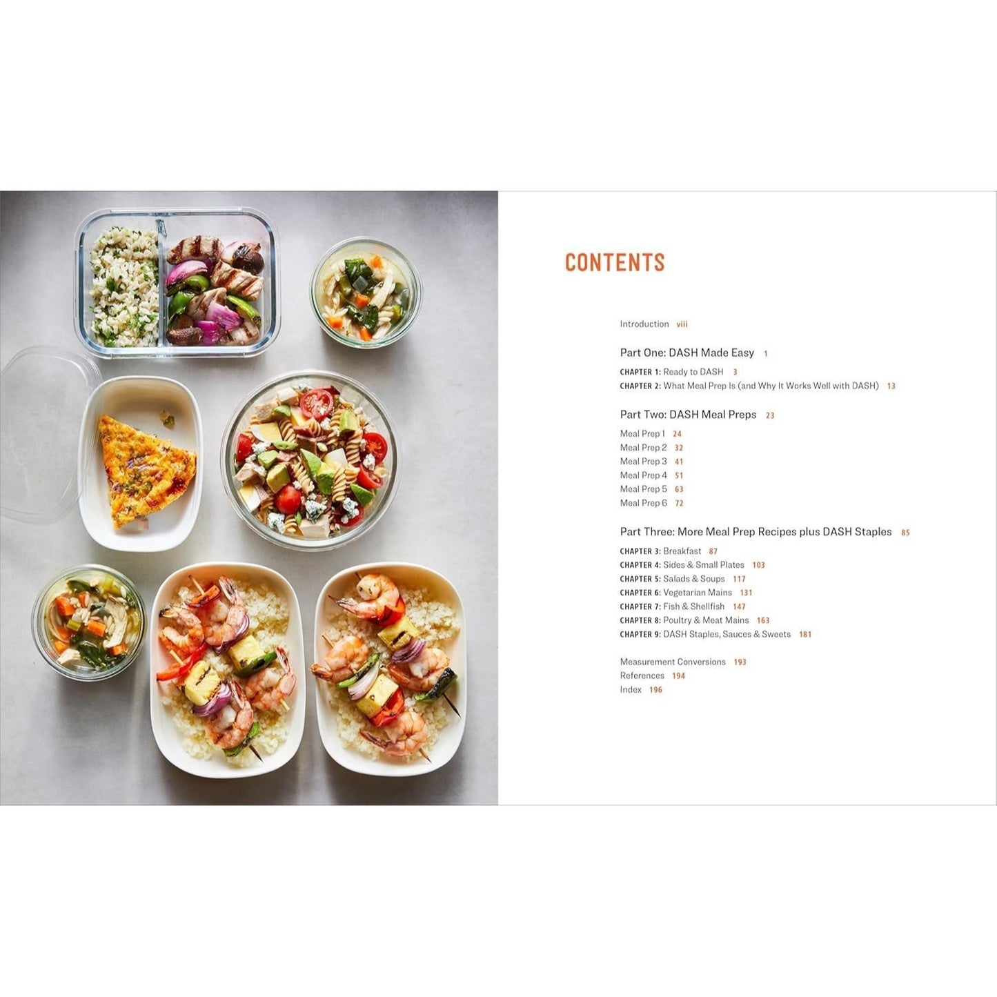 Dash Diet Meal Prep: 100 Healthy Recipes and 6 Weekly Plans (Spiral Bound)