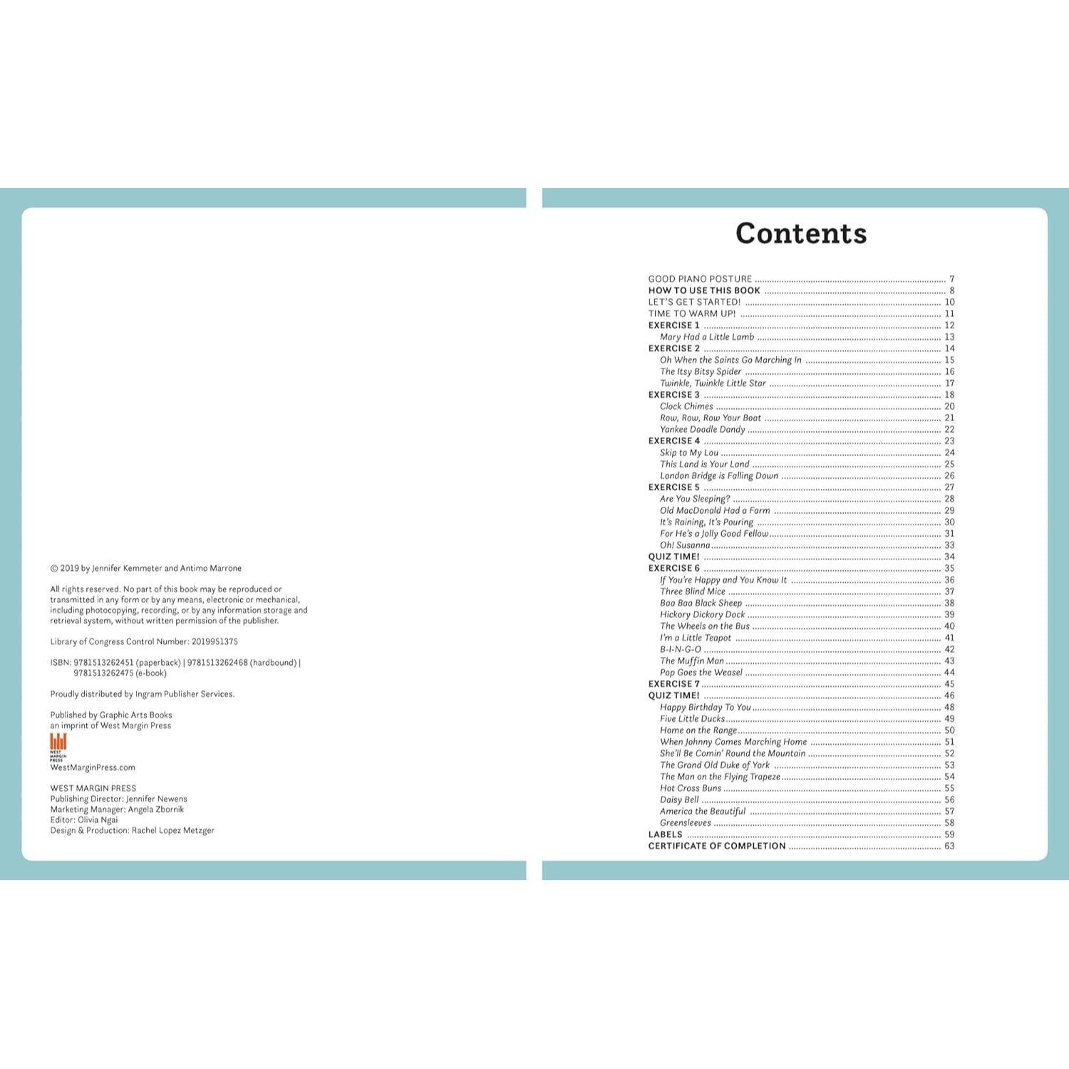 Play It! Children's Songs (Level 1): A Superfast Way to Learn Awesome Songs on Your Piano or Keyboard (Play It!) (Spiral Bound)