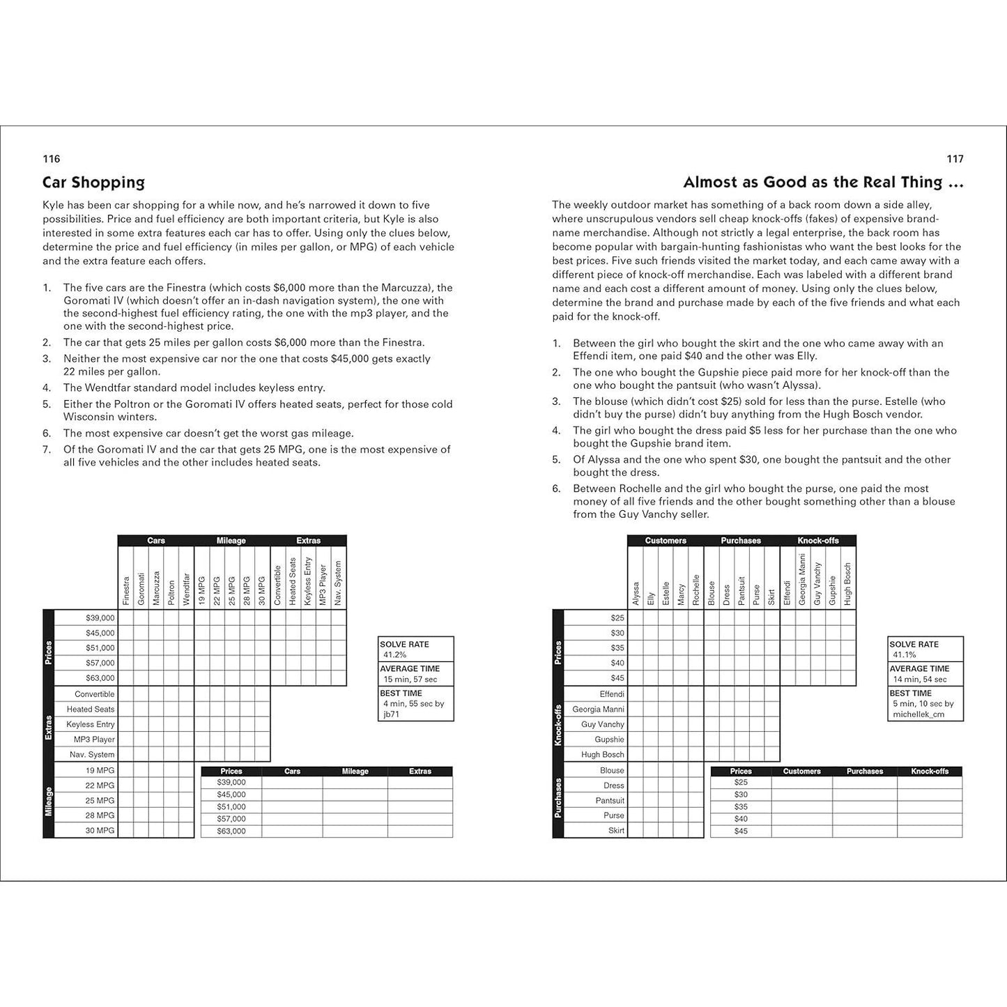 Puzzle Baron's Logic Puzzles: Hours of Brain-Challenging Fun! (Spiral Bound)