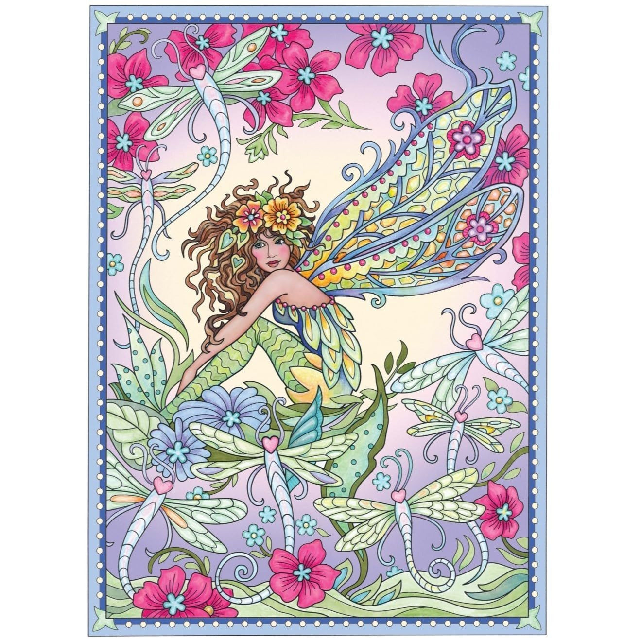 Creative Haven Magical Fairies Coloring Book