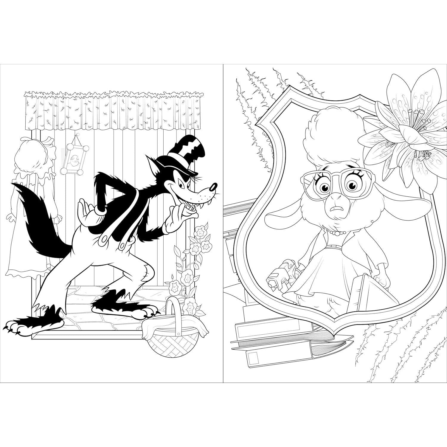 Art of Coloring: Disney Villains (Spiral Bound)