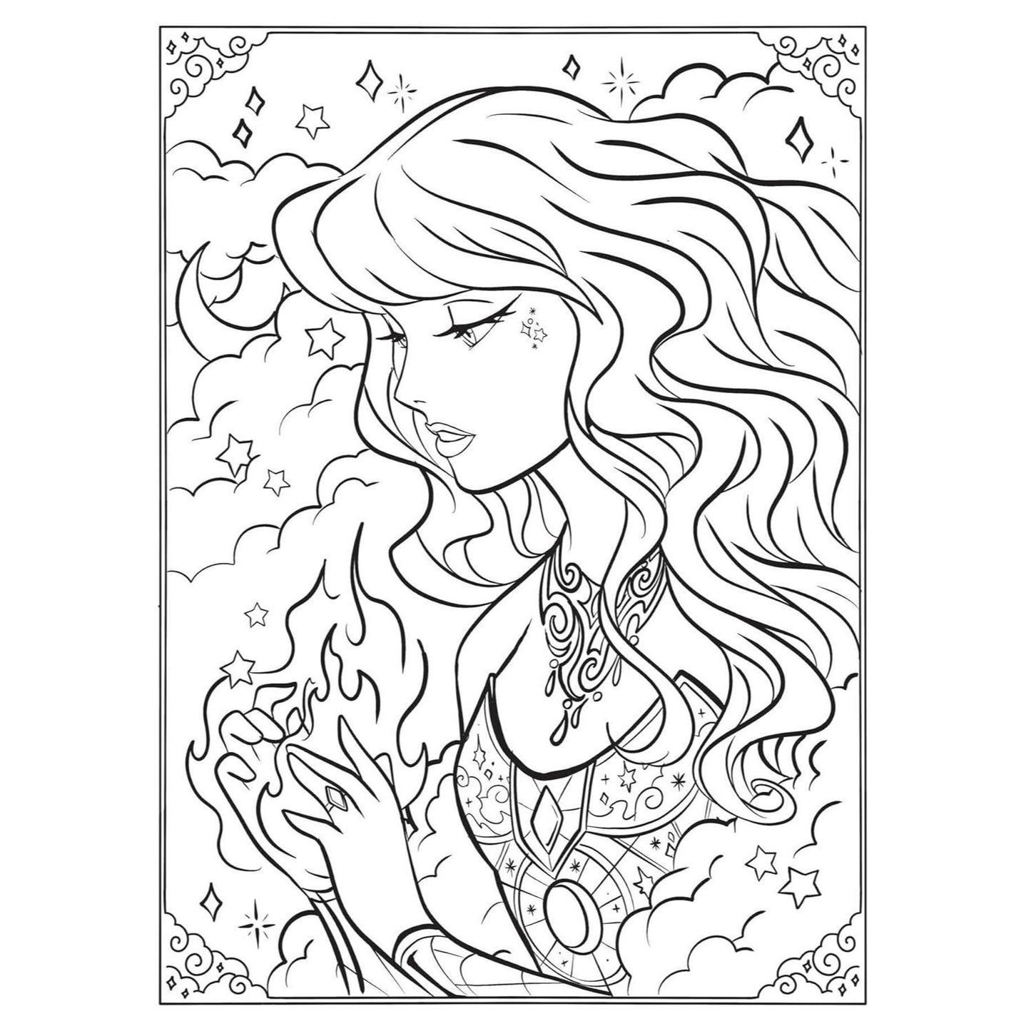 The Knights of Tayrealm Coloring Book