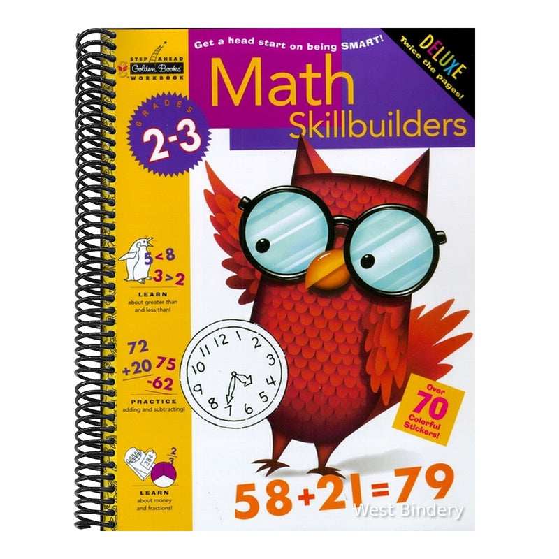 Math Skillbuilders (Grades 2 - 3) (Workbook) (Step Ahead) (Spiral Bound)