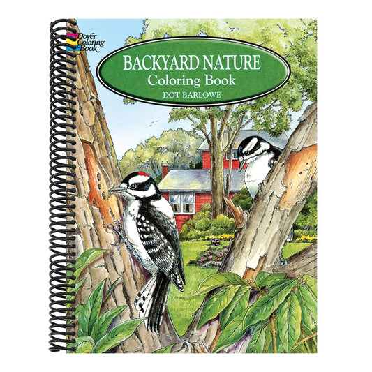 Backyard Nature Coloring Book