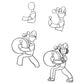 How to Draw People: Easy Step-By-Step Drawings! (Spiral Bound)