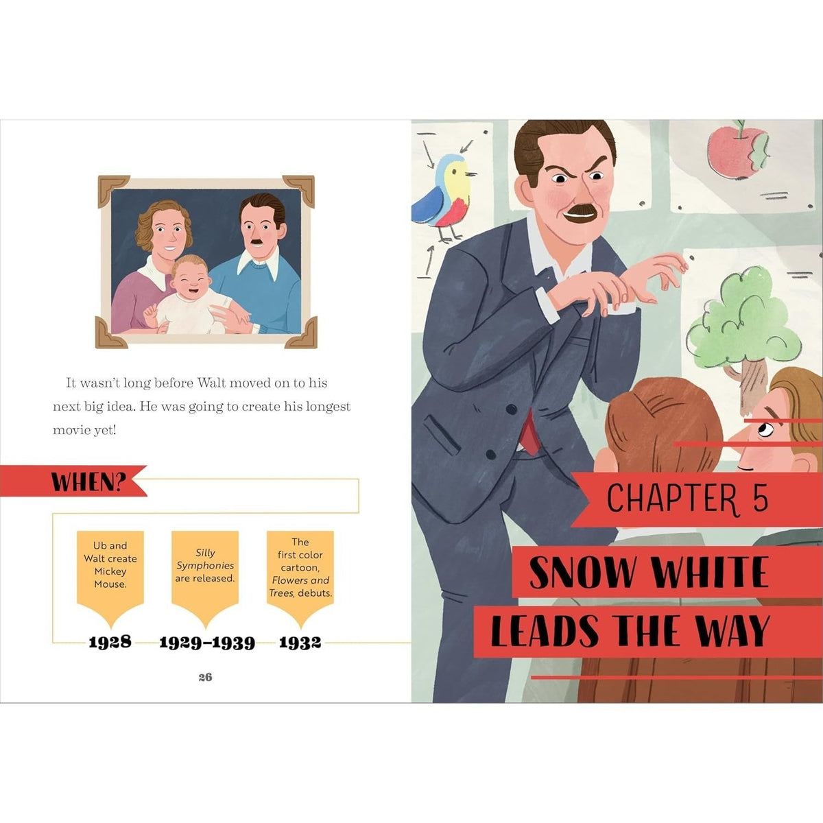 The Story of Walt Disney: An Inspiring Biography for Young Readers