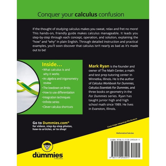 Calculus for Dummies