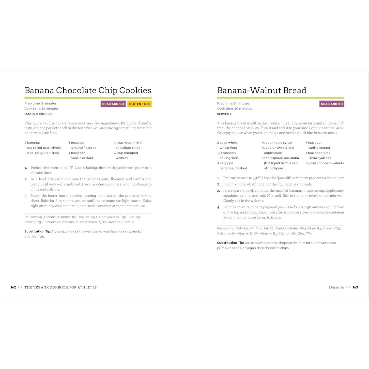 The Vegan Cookbook for Athletes: 101 Recipes and 3 Meal Plans to Build Endurance and Strength