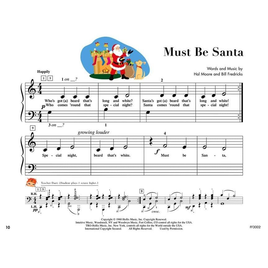 My First Piano Adventure Christmas - Book B