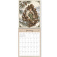 MUKAWA 2027 Wall Calendar, 12 Months of Woodland Fairy Views 11.5" × 14.7"