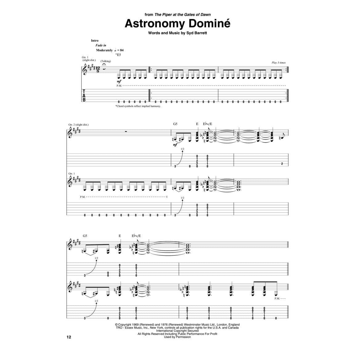 Pink Floyd - Guitar Anthology