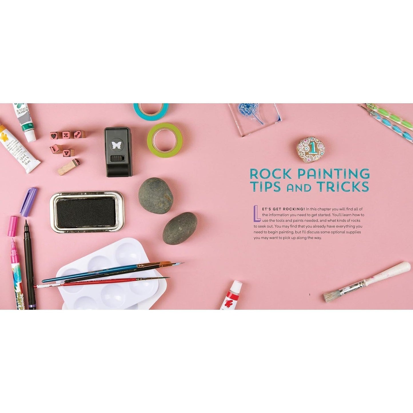 Rock Painting for Beginners: Simple Step-By-Step Techniques