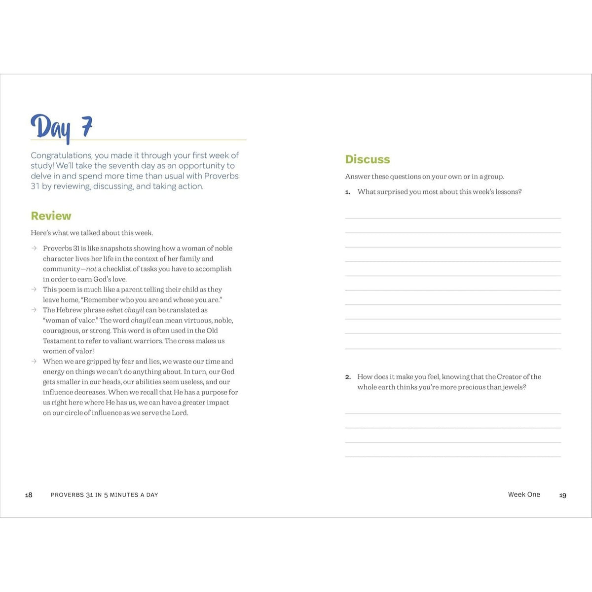 Proverbs 31 in 5 Minutes a Day: A Bible Study for Women
