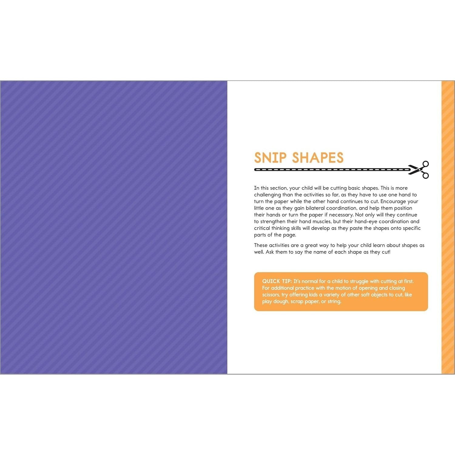 My First Scissor Skills Workbook: Cut-And-Paste Activities to Build Hand-Eye Coordination and Fine Motor Skills (My First Preschool Skills Workbooks)