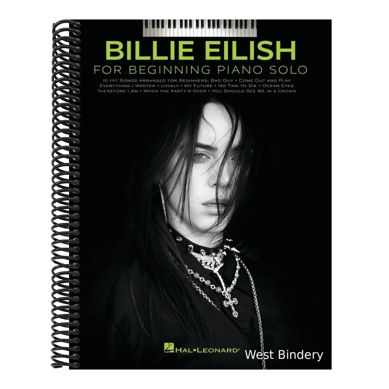 Billie Eilish - Beginning Piano Solo Songbook with Lyrics