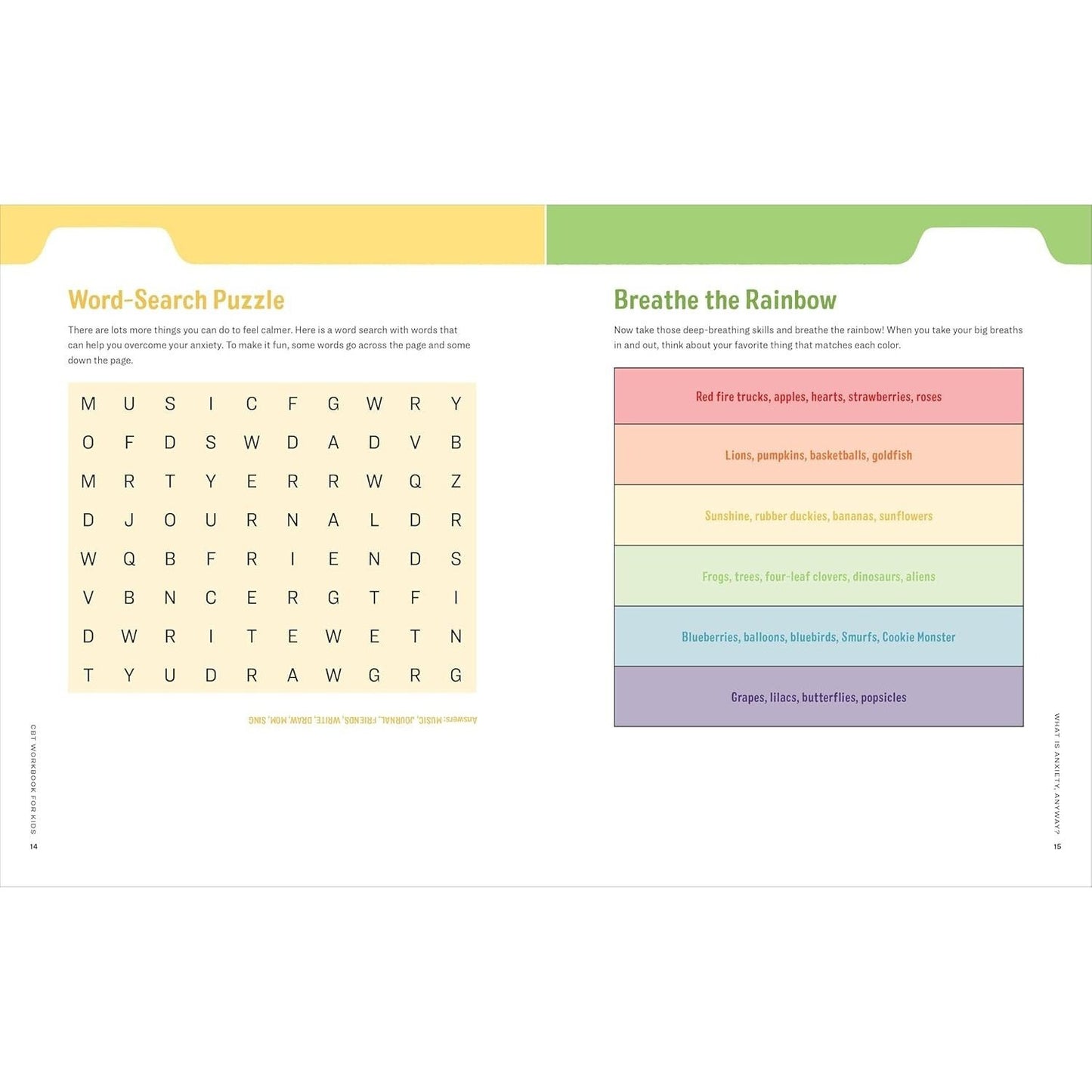CBT Workbook for Kids: 40+ Fun Exercises and Activities to Help Children Overcome Anxiety & Face Their Fears at Home, at School, and Out in the World (Health and Wellness Workbooks for Kids) (Spiral Bound)