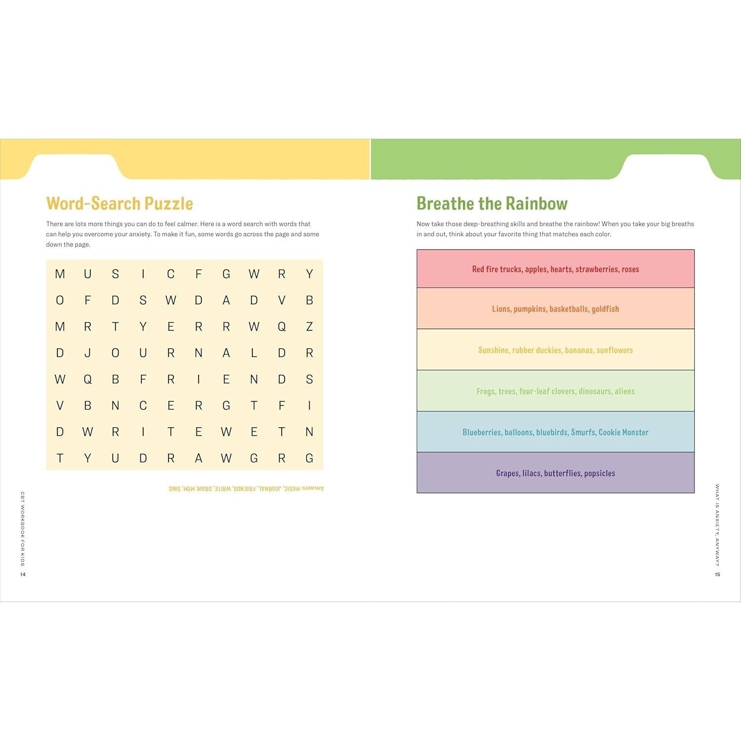 CBT Workbook for Kids: 40+ Fun Exercises and Activities to Help Children Overcome Anxiety & Face Their Fears at Home, at School, and Out in the World (Health and Wellness Workbooks for Kids) (Spiral Bound)