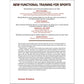 New Functional Training for Sports