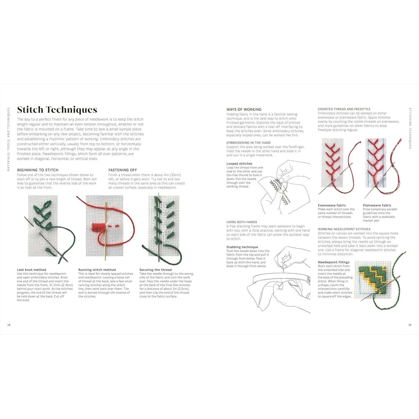 Embroidery: The Ideal Guide to Stitching, Whatever Your Level of Expertise (Spiral Bound)