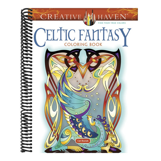 Creative Haven Celtic Fantasy Coloring Book