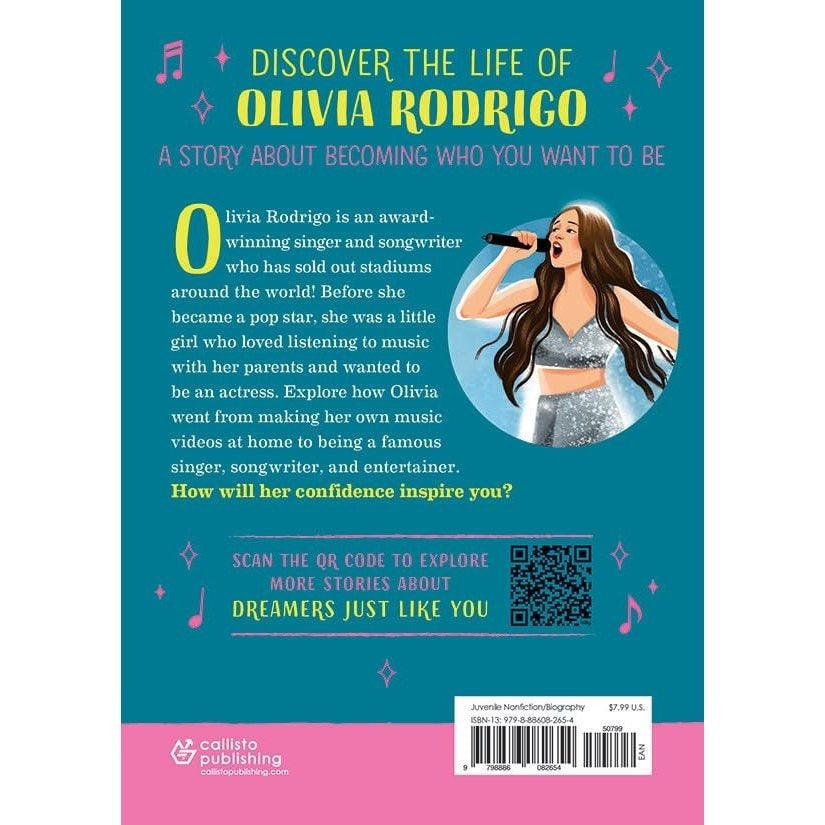 The Story of Olivia Rodrigo: An Inspiring Biography for Young Readers