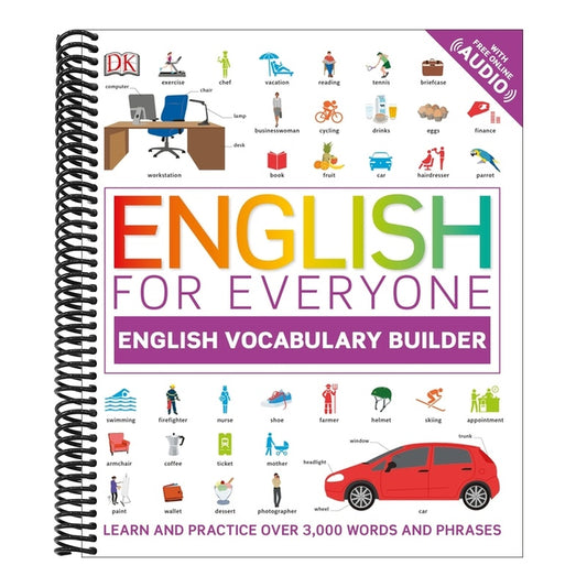 English for Everyone: English Vocabulary Builder (DK English for Everyone) (Spiral Bound)