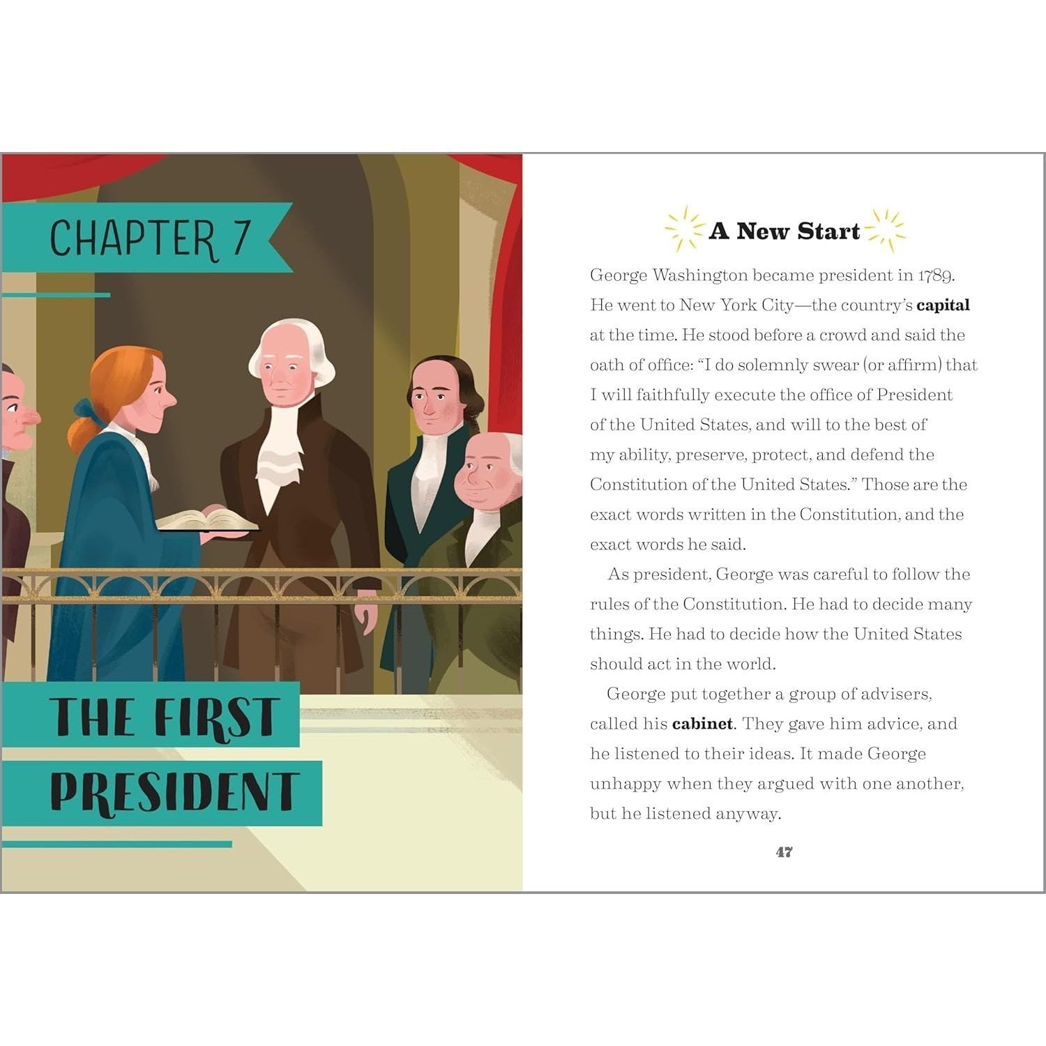 The Story of George Washington: An Inspiring Biography for Young Readers
