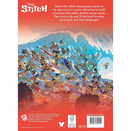 Disney: Where's Stitch? Look and Find