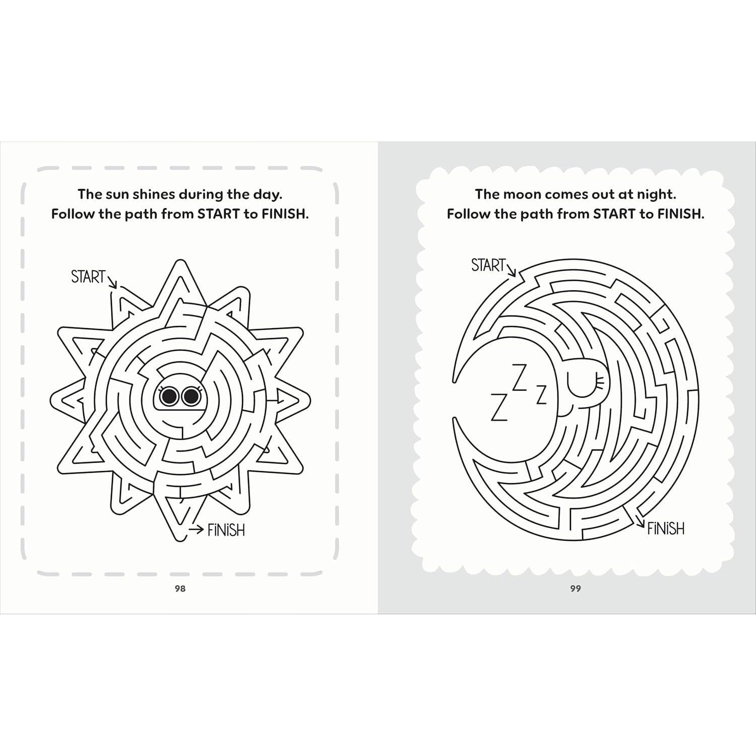 Mazes for Preschoolers: 100 Big Puzzles for Little Hands
