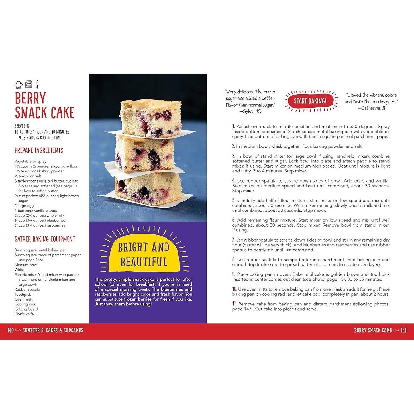 The Complete Baking Book for Young Chefs: 100+ Sweet and Savory Recipes That You'll Love to Bake, Share and Eat! (Spiral Bound)