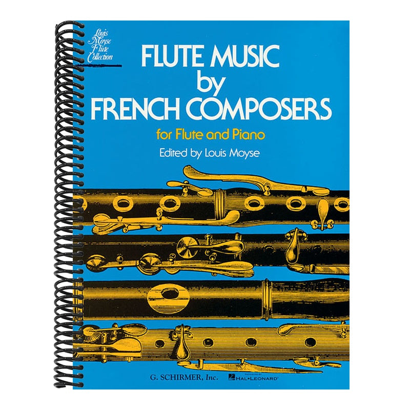 Flute Music by French Composers for Flute and Piano - Flute Sheet Music Collection - Flute Music Book with Music Pieces by Henri Busser, Cecile Chamin