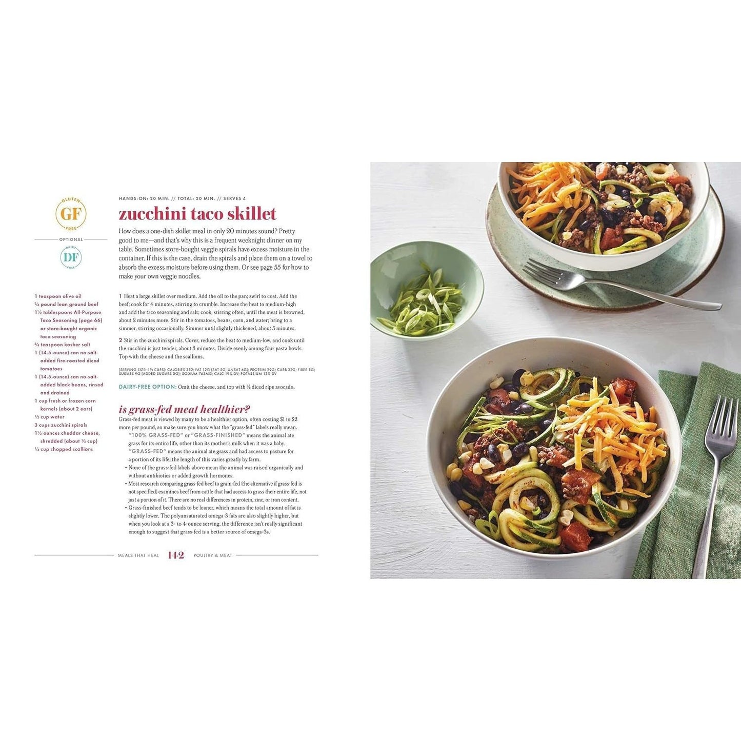 Meals That Heal: 100+ Everyday Anti-Inflammatory Recipes in 30 Minutes or Less: A Cookbook (Spiral Bound)