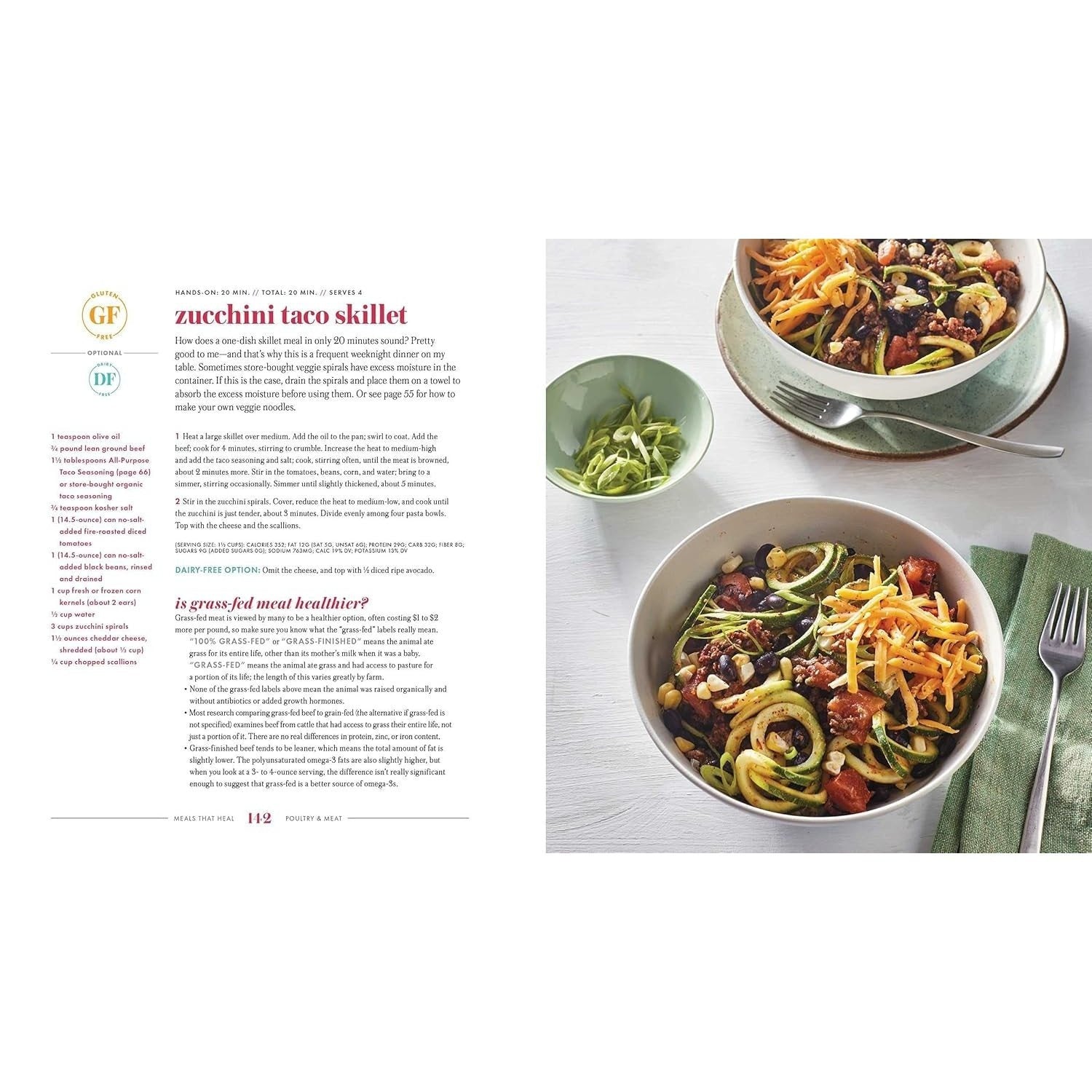 Meals That Heal: 100+ Everyday Anti-Inflammatory Recipes in 30 Minutes or Less: A Cookbook (Spiral Bound)